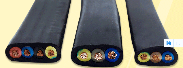 扁電纜WDZR-BVVB-3*10