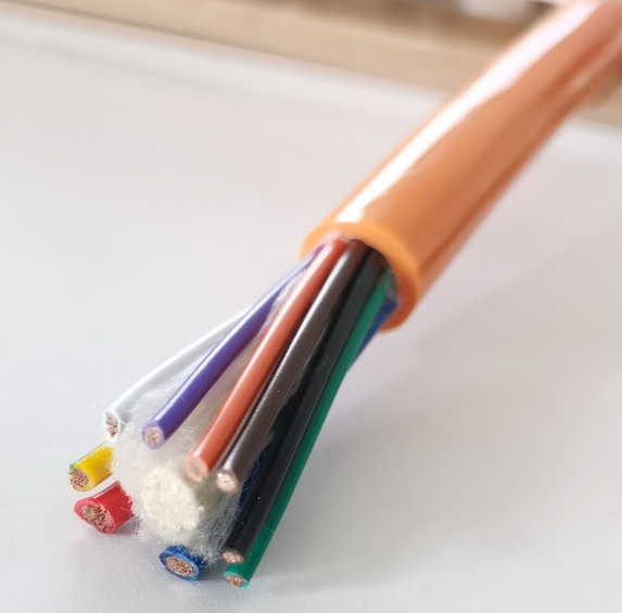 機器人耐扭曲拖鏈電纜PUR-10*1.5